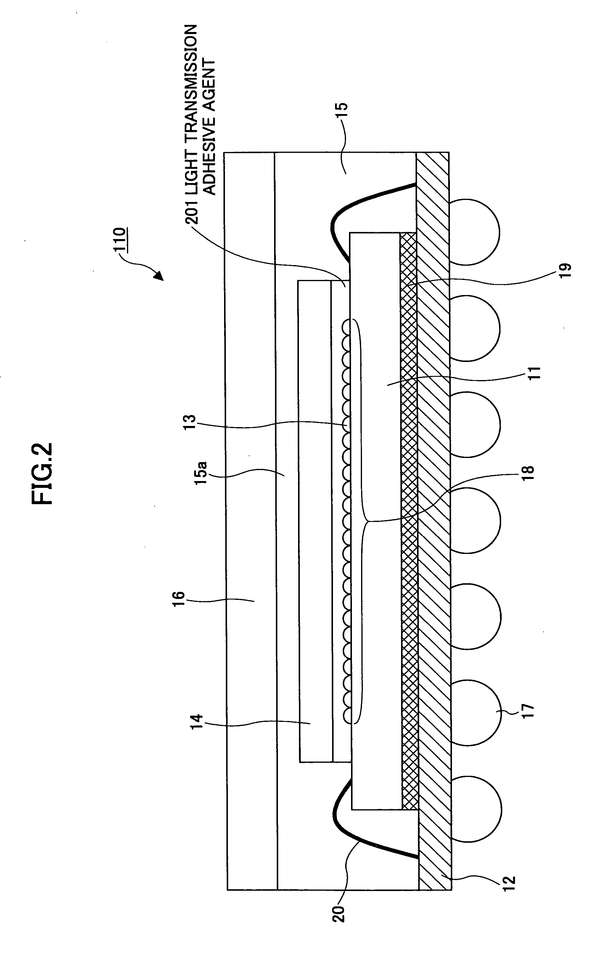 Image pickup device and production method thereof