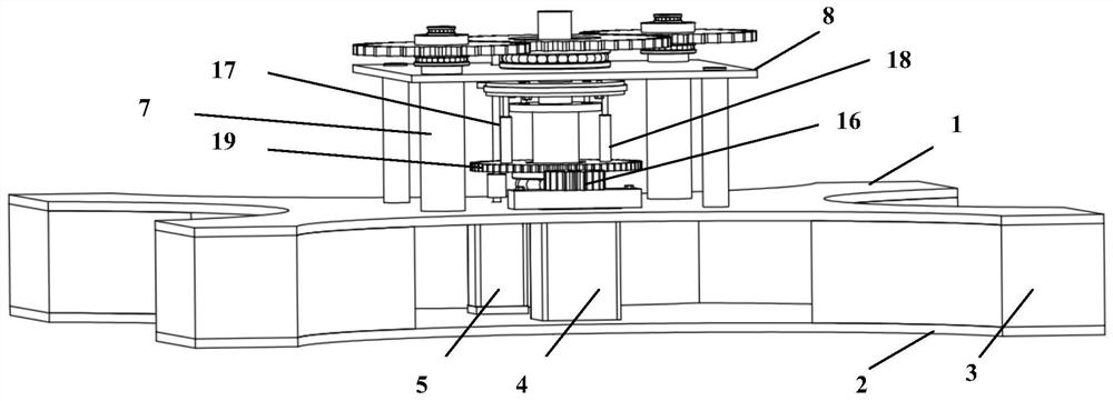 Lifting type multifunctional deformable intelligent table