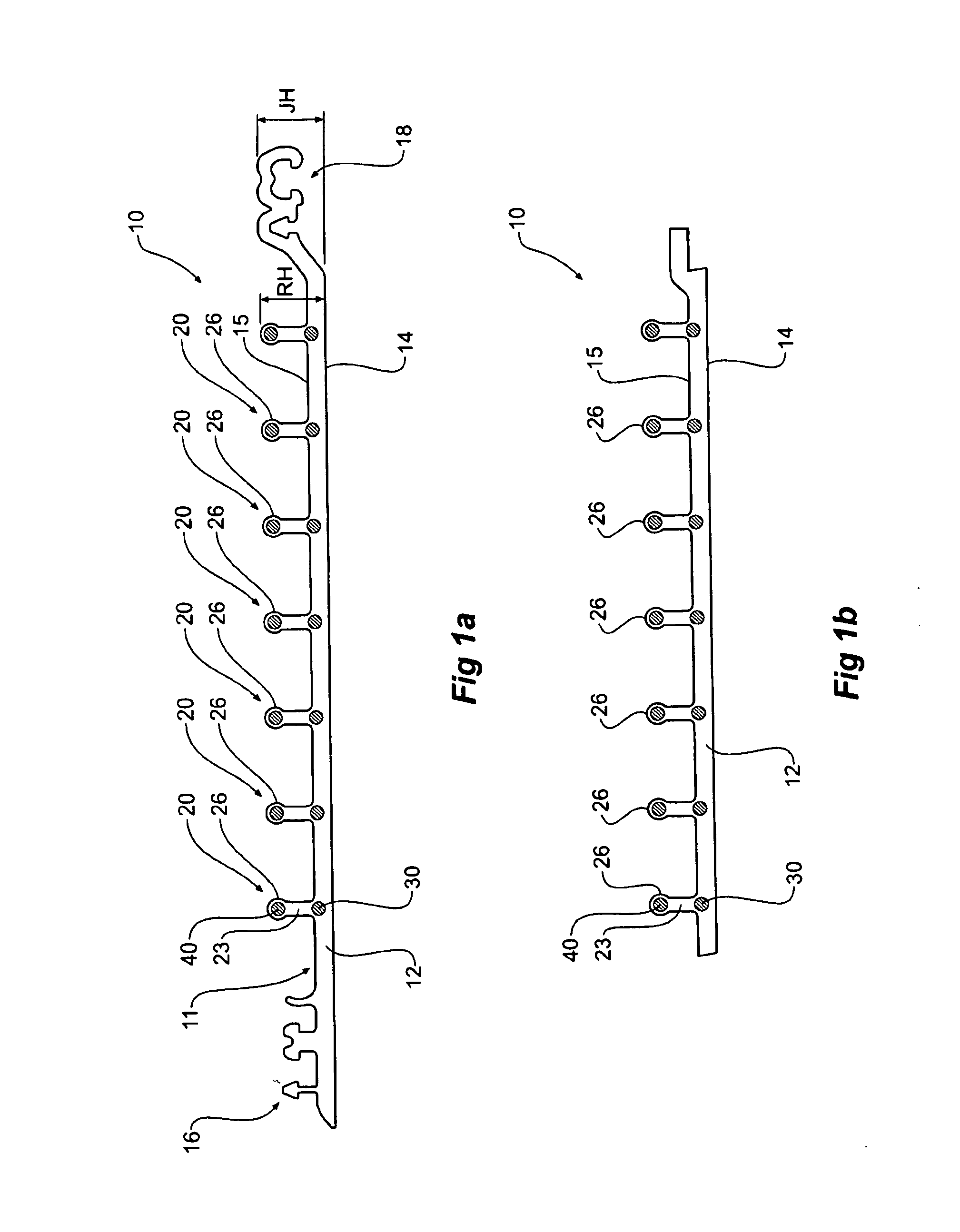 Composite reinforced strip windable to form a helical pipe and method therefor