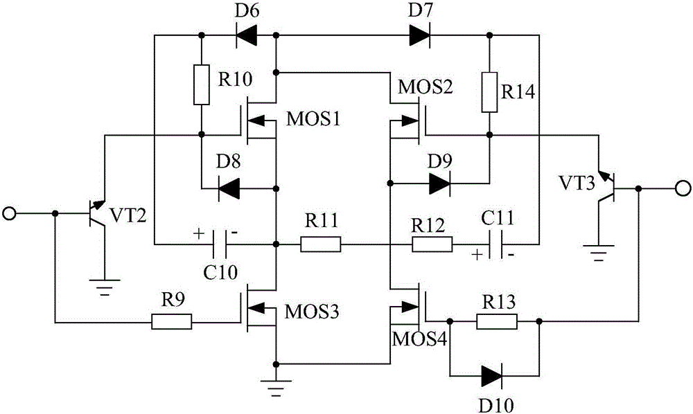 Voltage feedback-based white LED oscillatory efficiency drive system