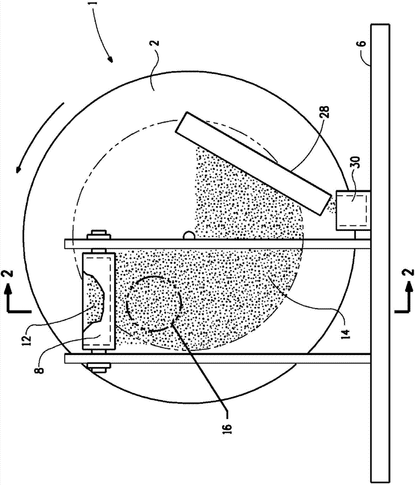 Device for predicting amount of coarse flakes in coating compositions by wet color measurement