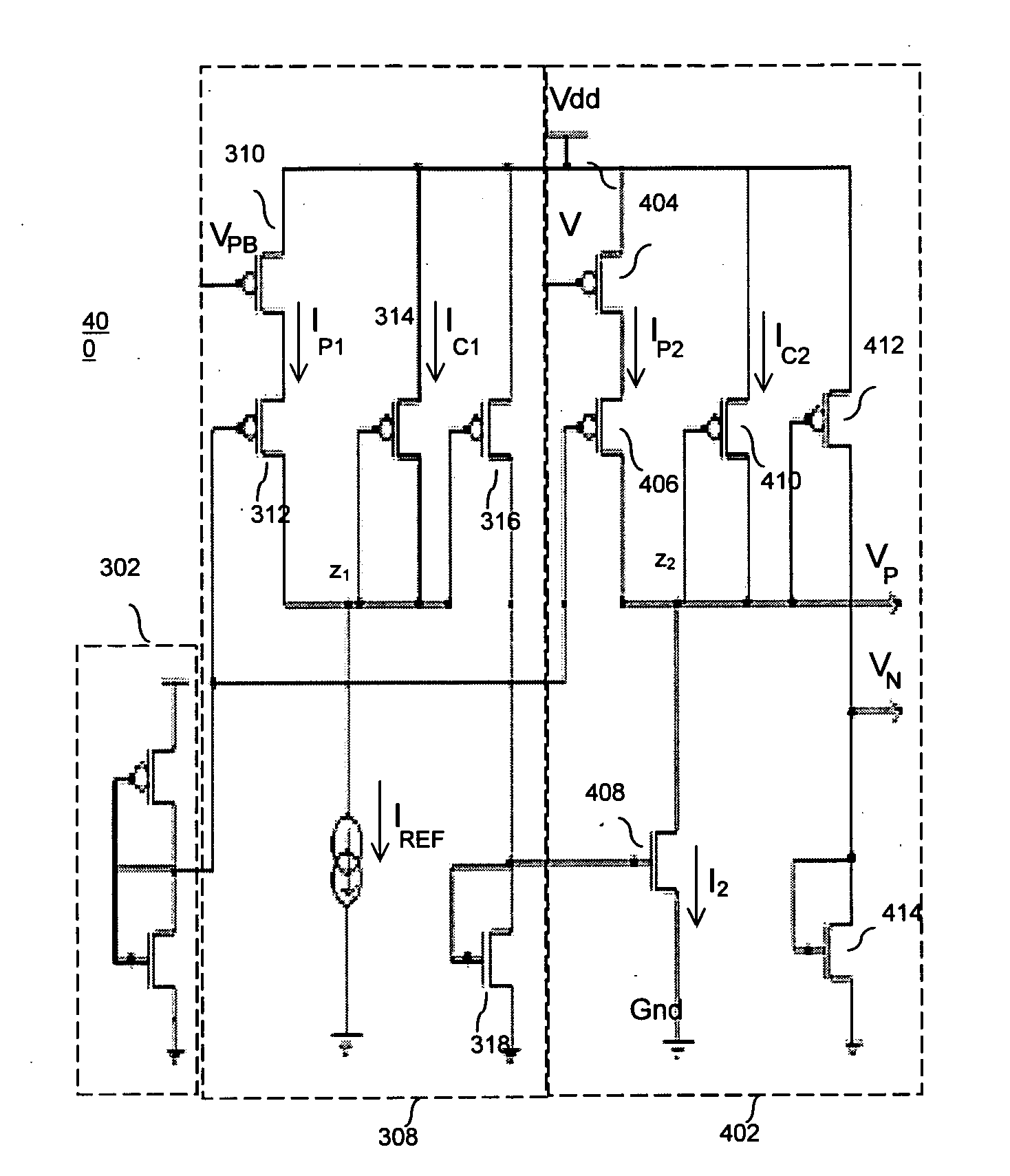 Method and system for open loop compensation of delay variations in a delay line