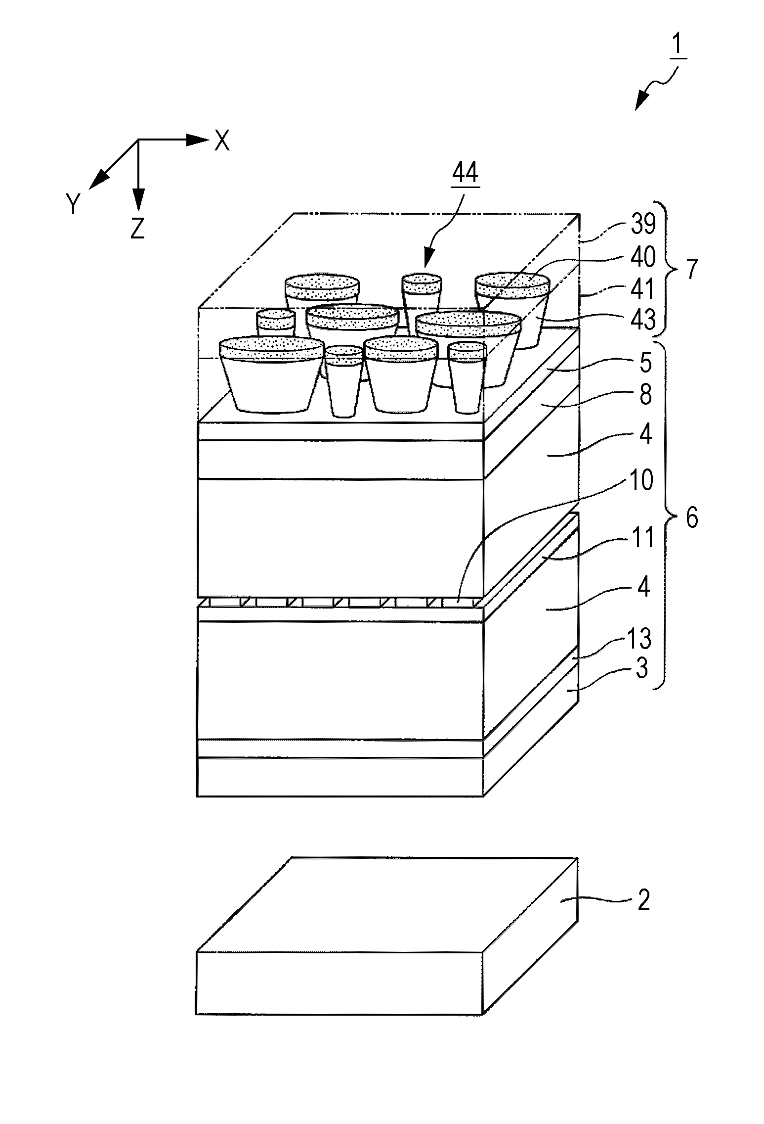 Liquid crystal display device, light control film, and display device