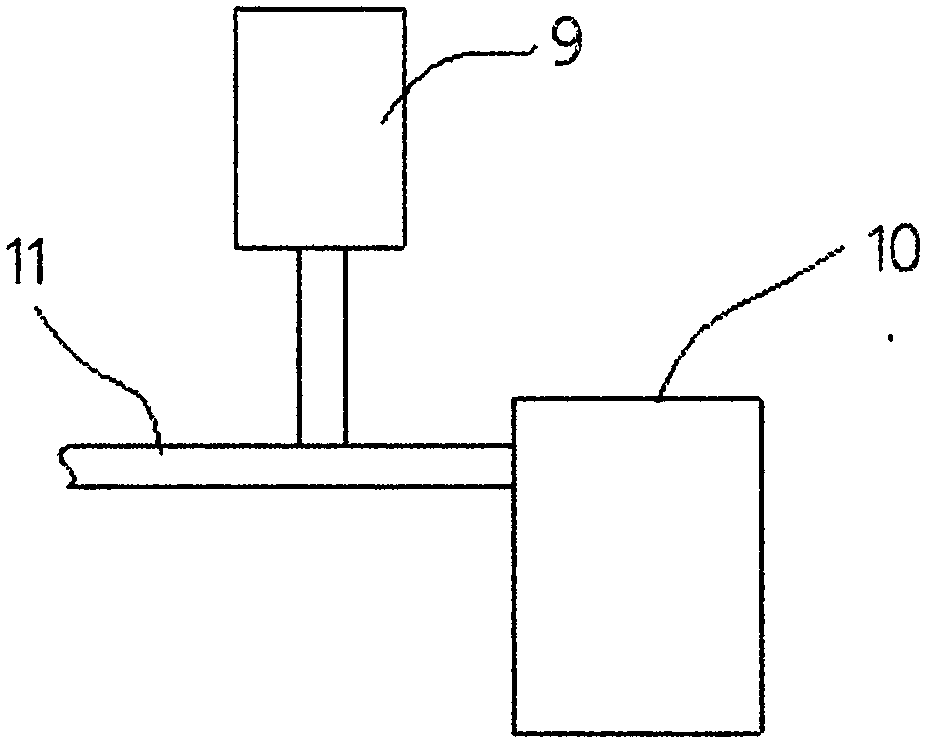 Application and application device of alkali swelling thickening agent