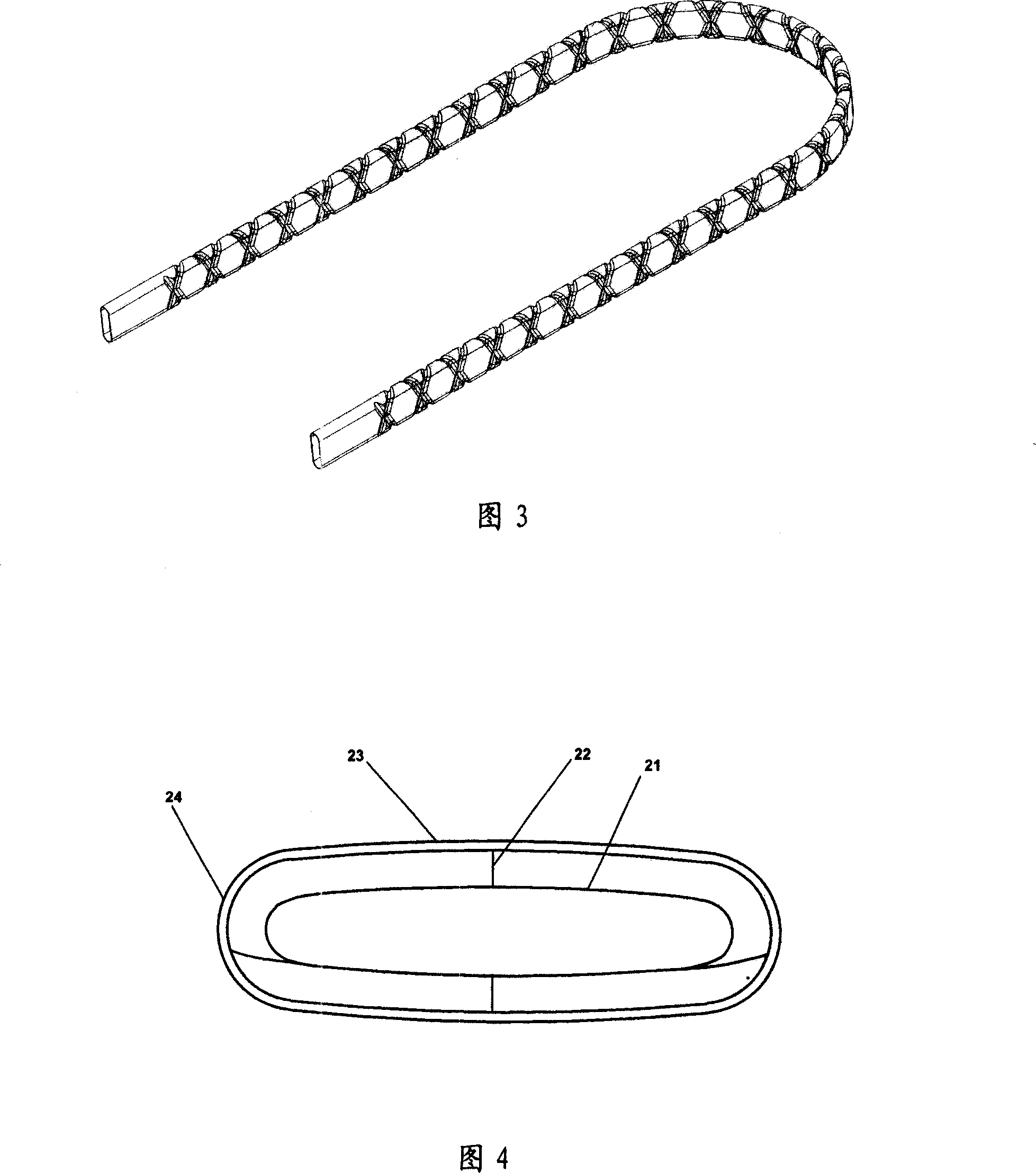 Shell-and-tube type heat exchanger employing crossed spiral tube