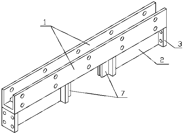 Connection joint of buckling-constrained steel plate walls for strengthening existing frame structure