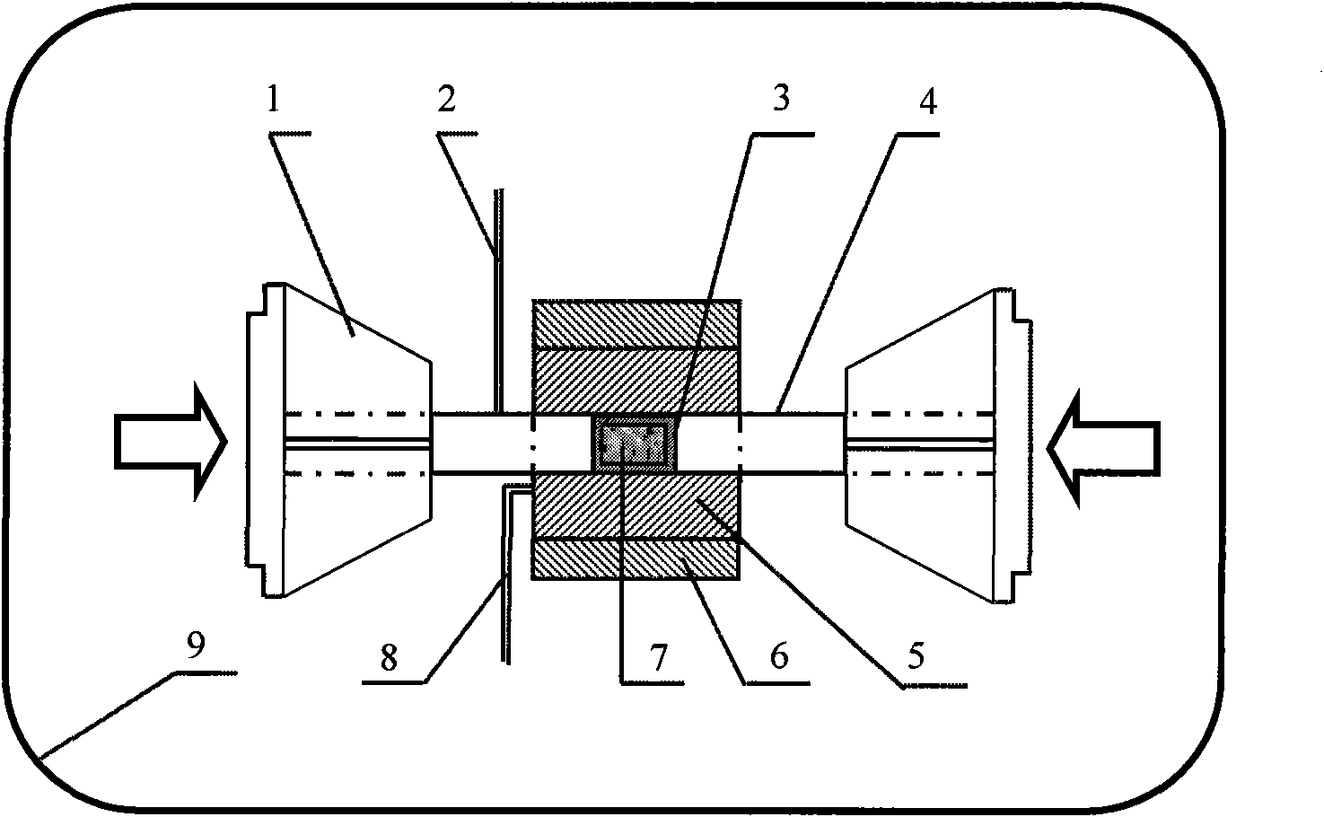 Low-Nd anisotropic Nd2Fe14B/alpha-Fe composite nanocrystalline magnet and preparation method thereof