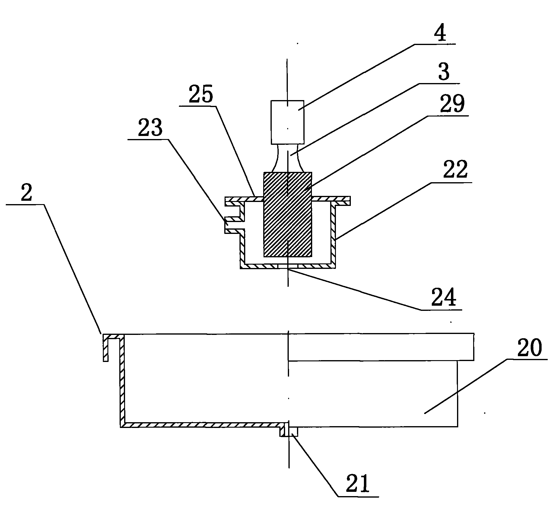 Ultrasonic hand washing device