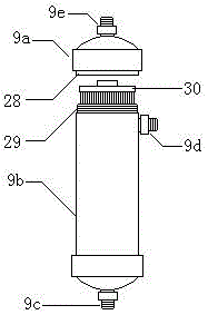 Manufacturing method for integrated water purifier capable of achieving grading pollution discharge