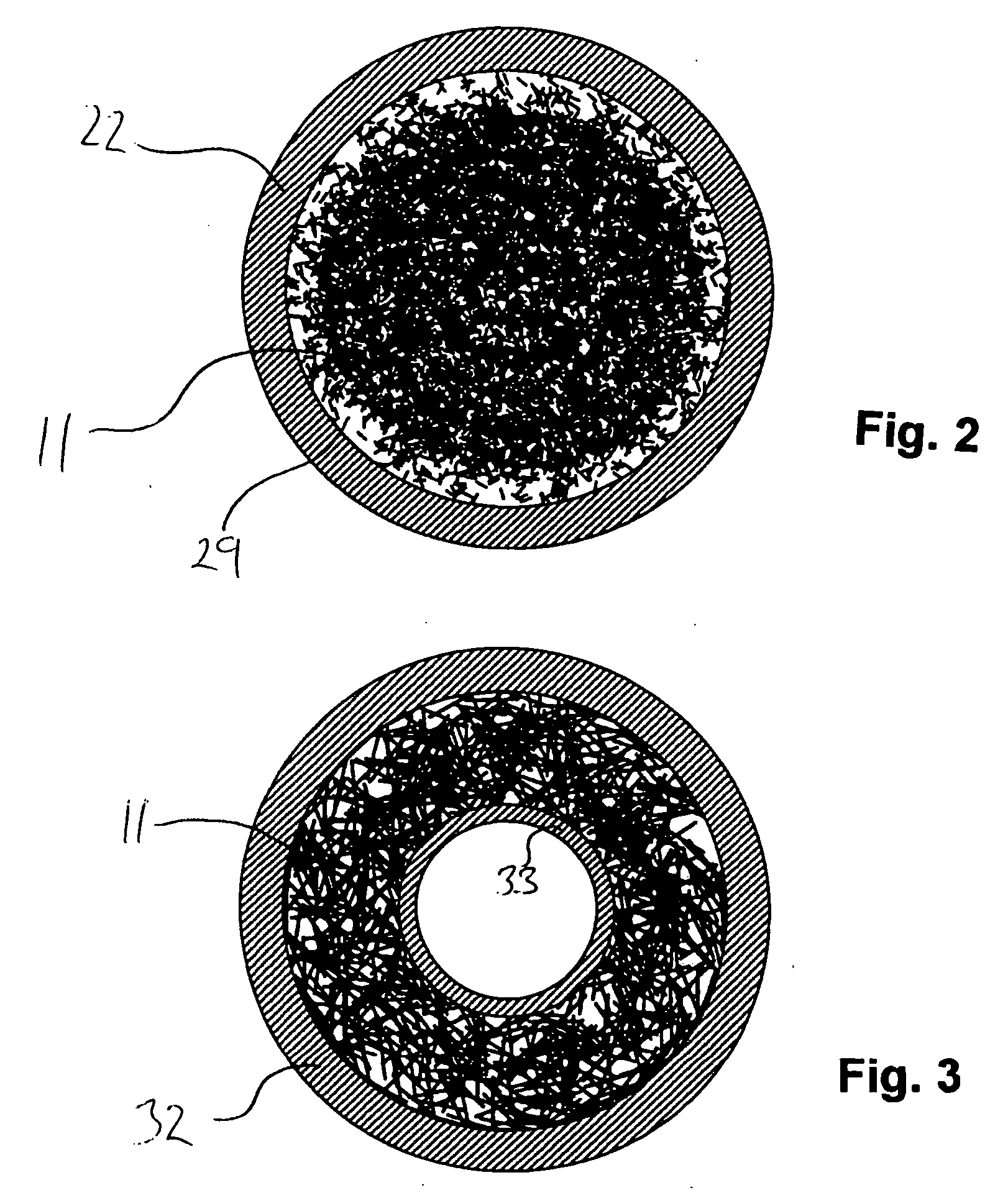 Manufacture of thick preform composites via multiple pre-shaped fabric mat layers