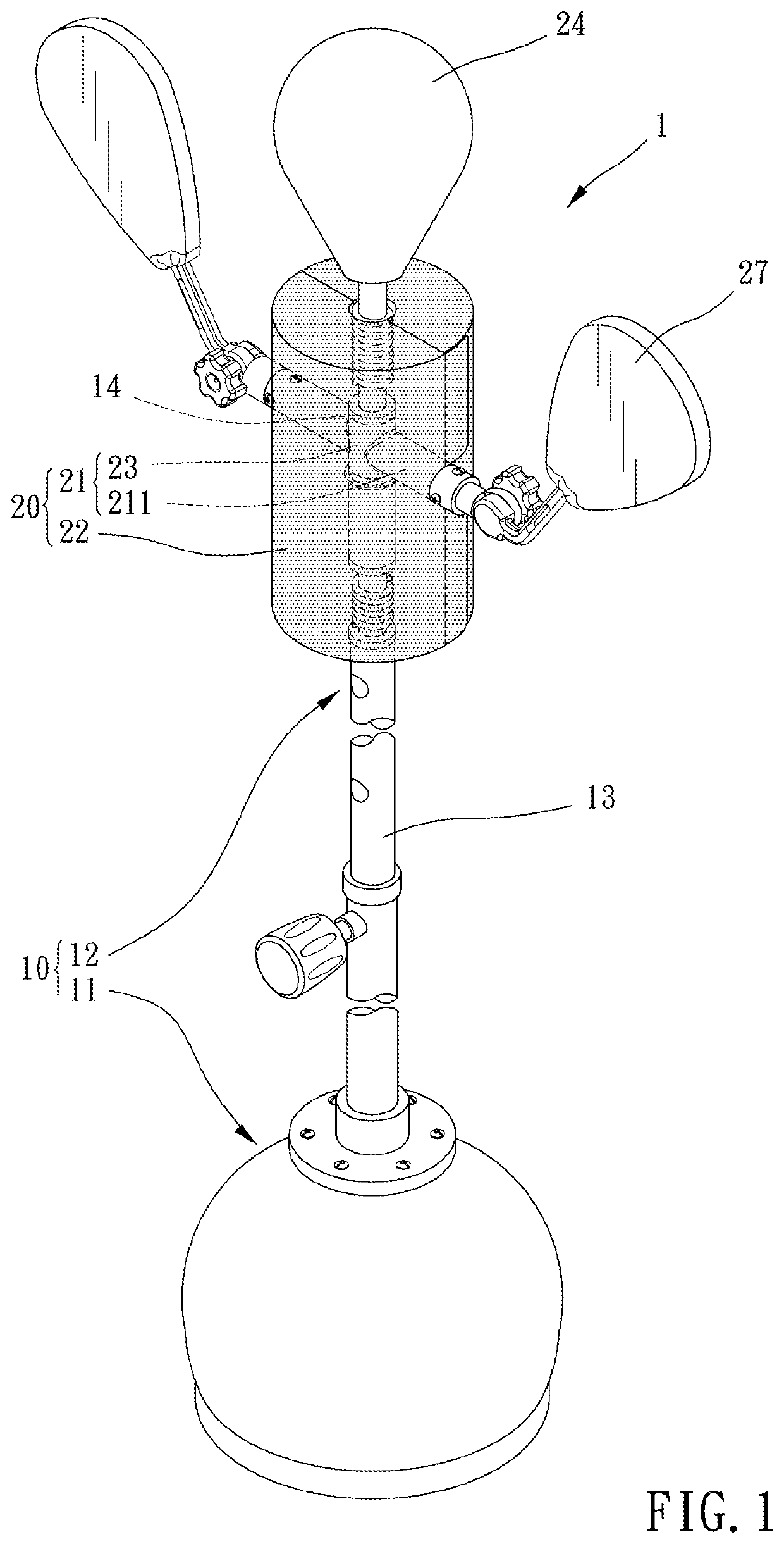 Punching-training device