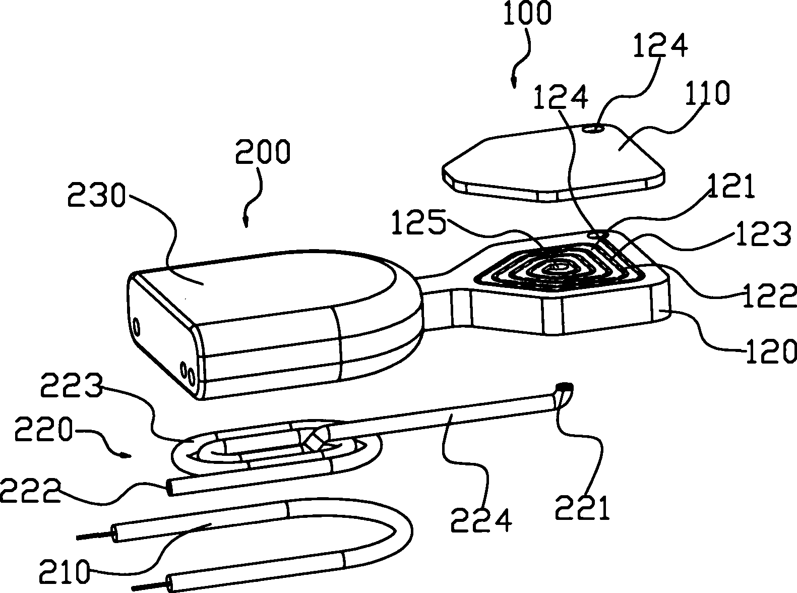 Device for producing high-temperature steam