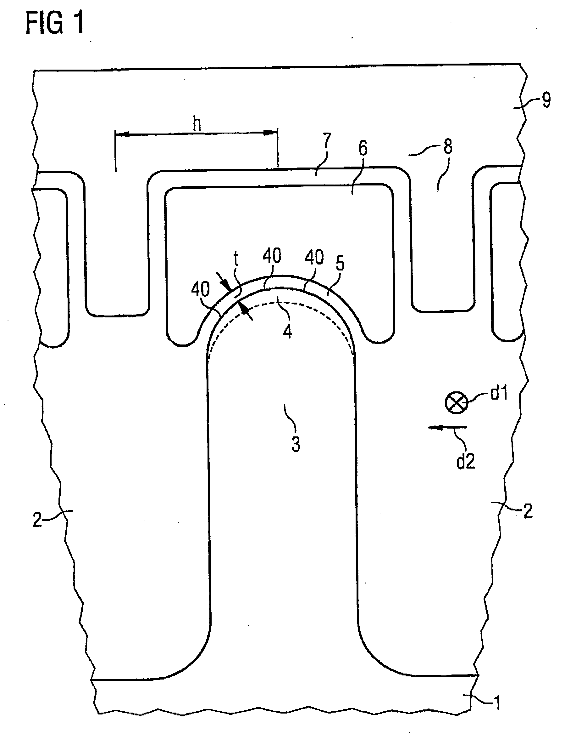 Semiconductor memory device comprising memory cells with floating gate electrode and method of production