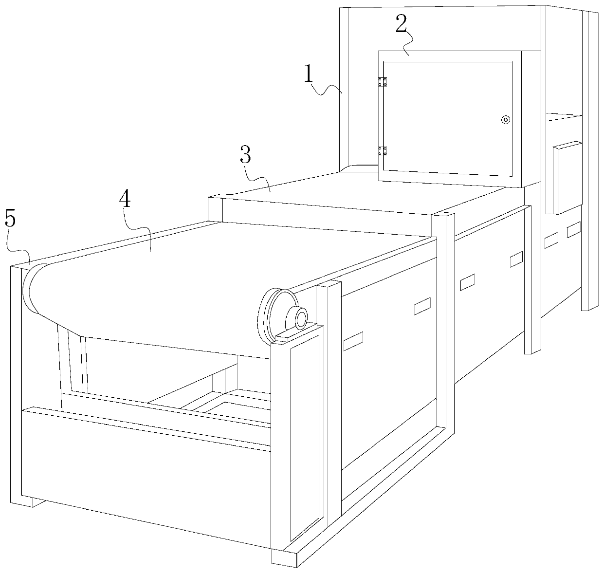 Automatic packaging equipment for quick-frozen food