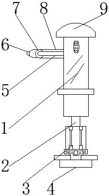 Automated sprinkling irrigation device