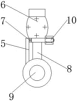 Automated sprinkling irrigation device