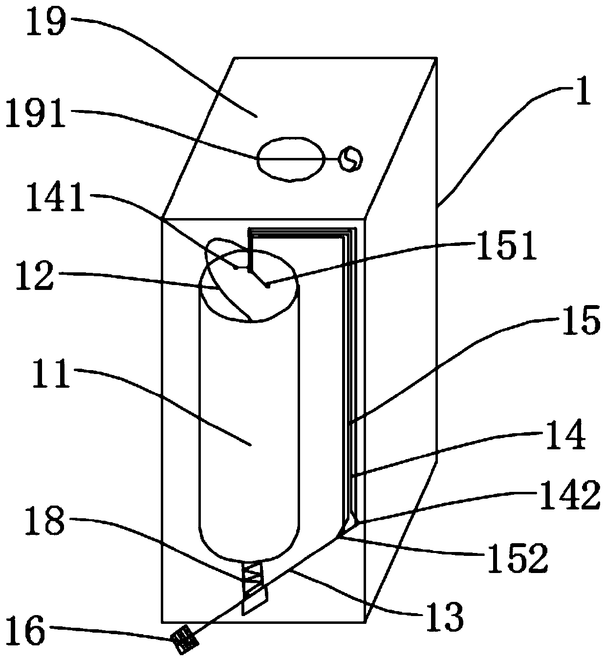 Garbage can and dry-wet separation type garbage can