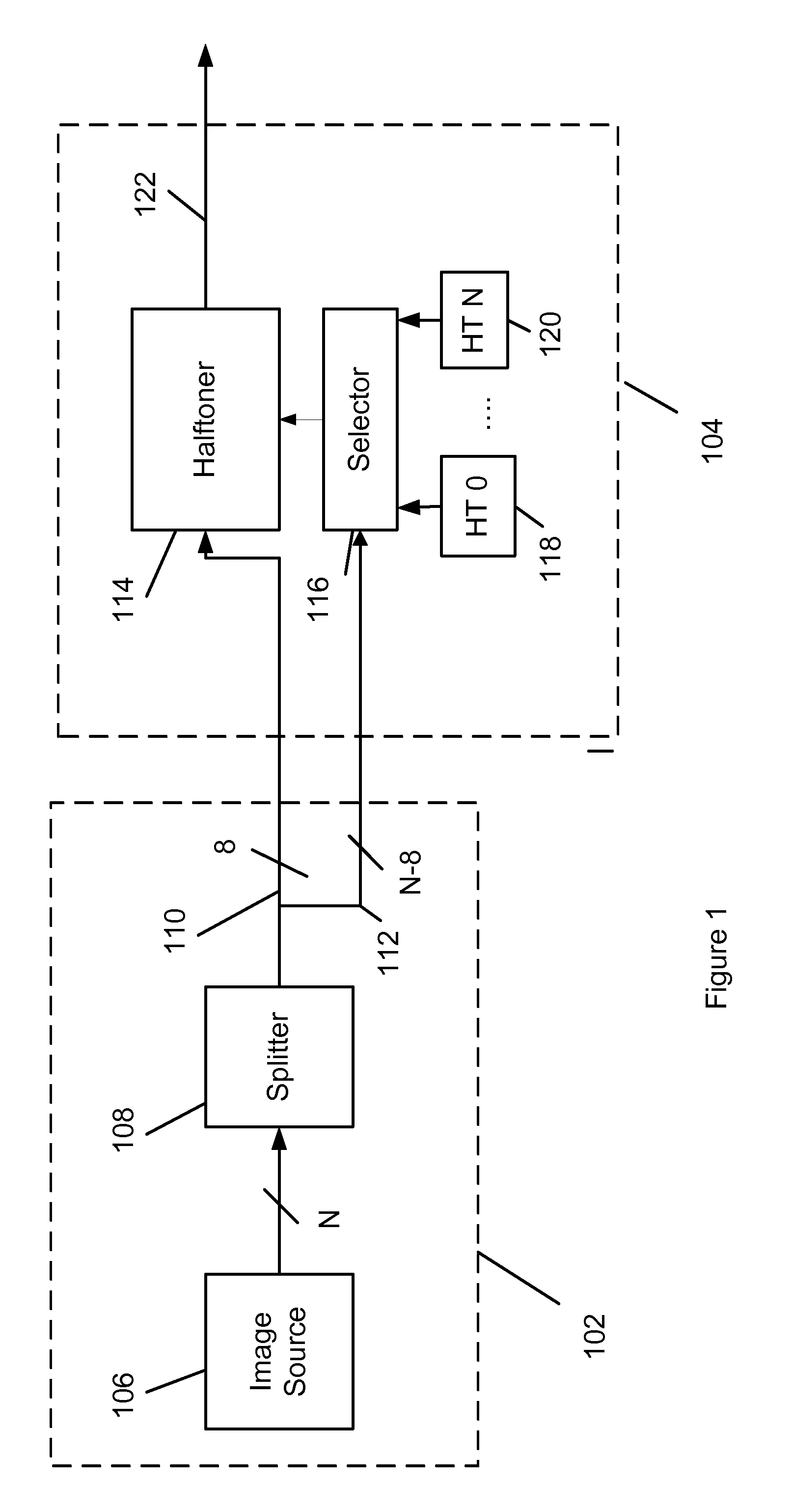 Method for achieving higher bit depth in tagged image paths