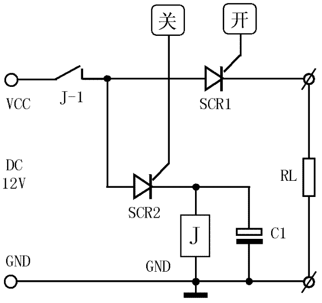 Simple and reliable touch control switch