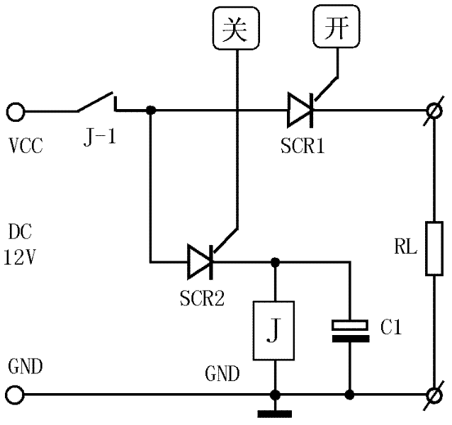 Simple and reliable touch control switch