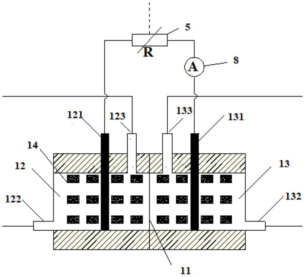 System for monitoring heavy metals and microbial electrochemical sensor