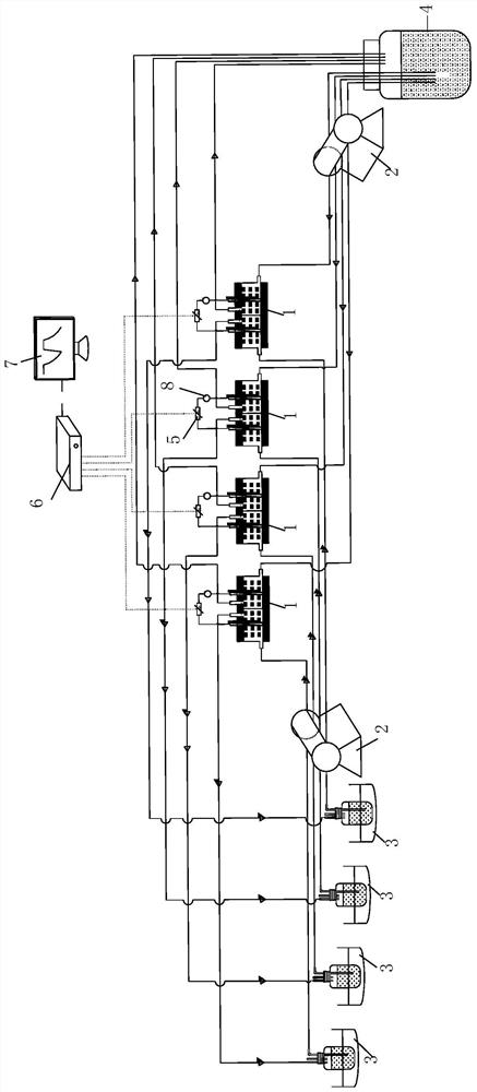 System for monitoring heavy metals and microbial electrochemical sensor