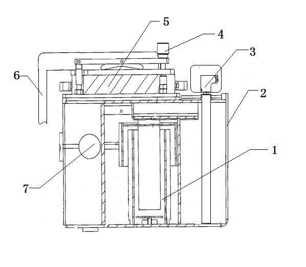 Flameproof anti-explosion water washing chamber structure in carrier vehicle