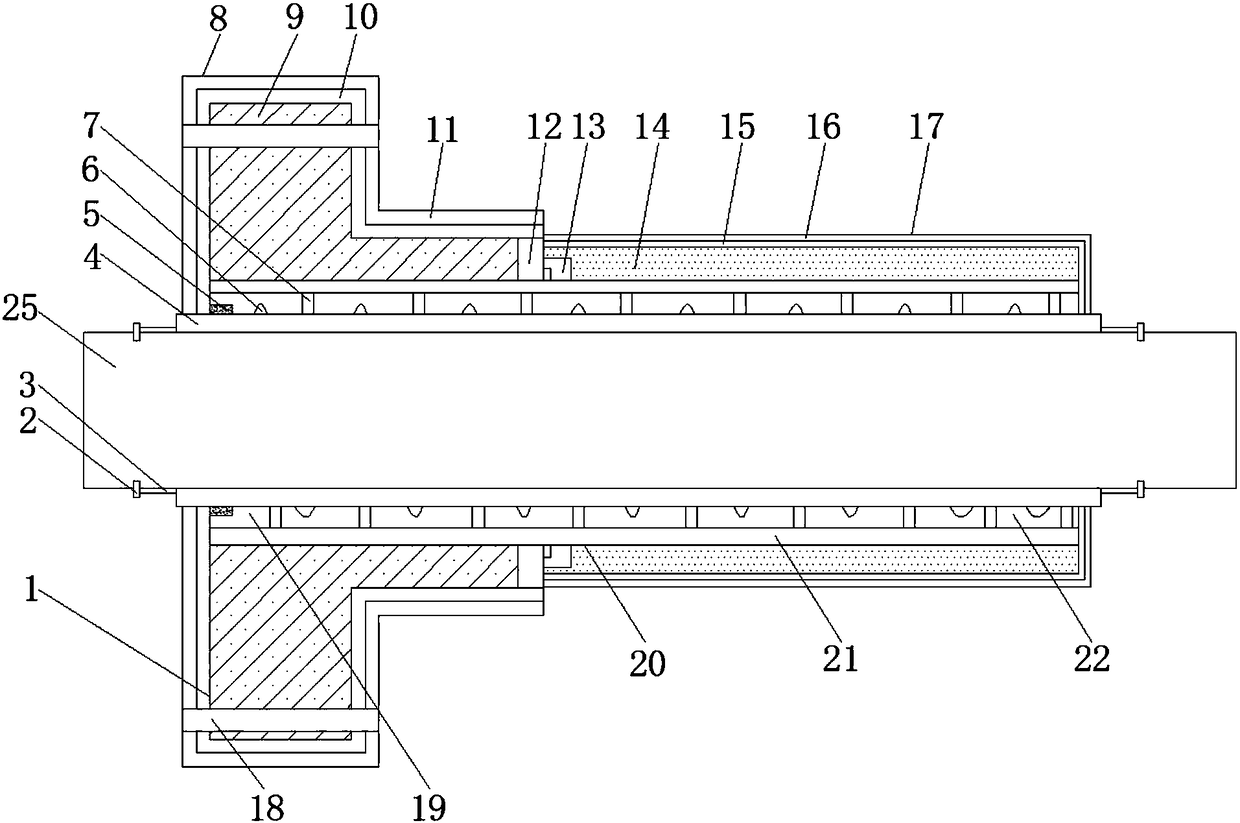 High-temperature-resistant mechanical sealing shaft