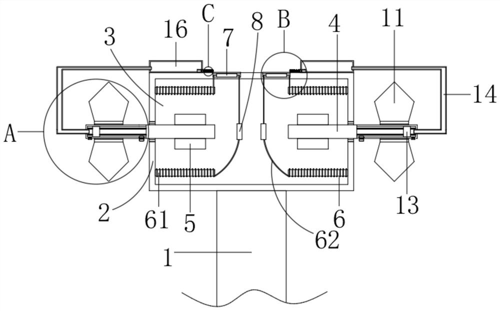 Automatic wind energy daily bird repelling device