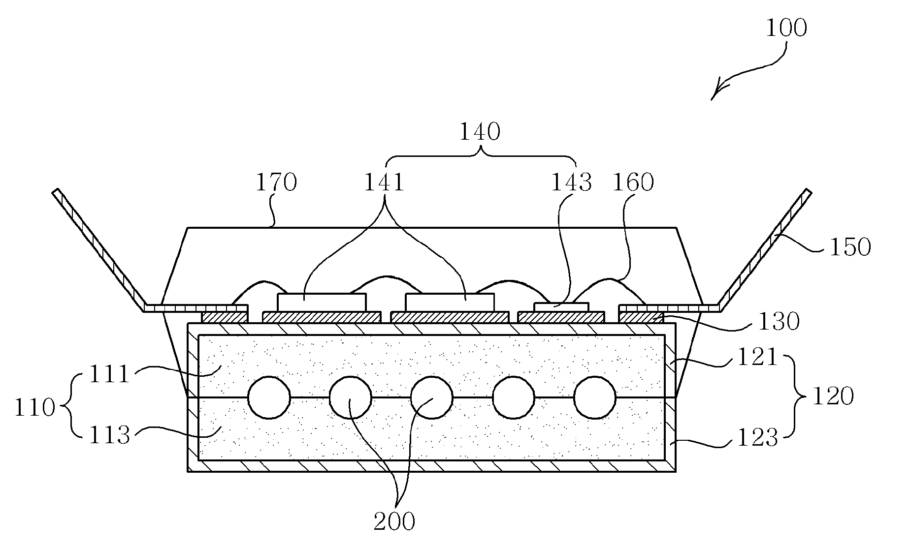 Power module package and method for manufacturing the same