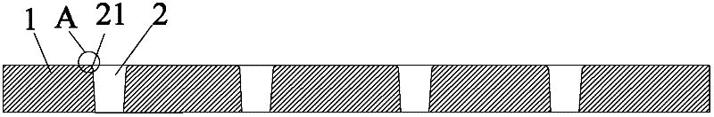 Chromatographic bottle cleaning device