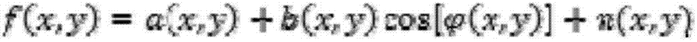 Fingerprint direction feature obtaining method based on striped pattern