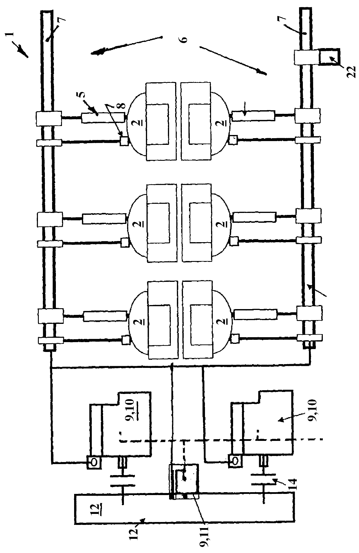 Internal combustion engine for operation with liquid and/or gaseous fuel