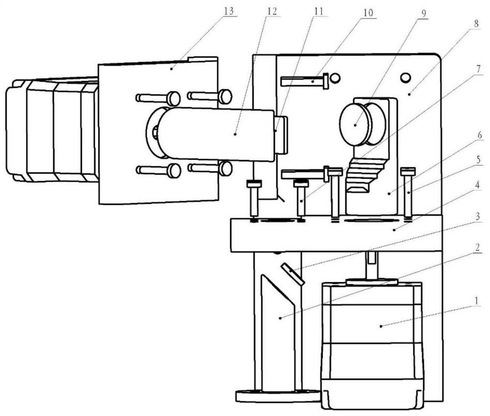 Programmable laser scanning track device