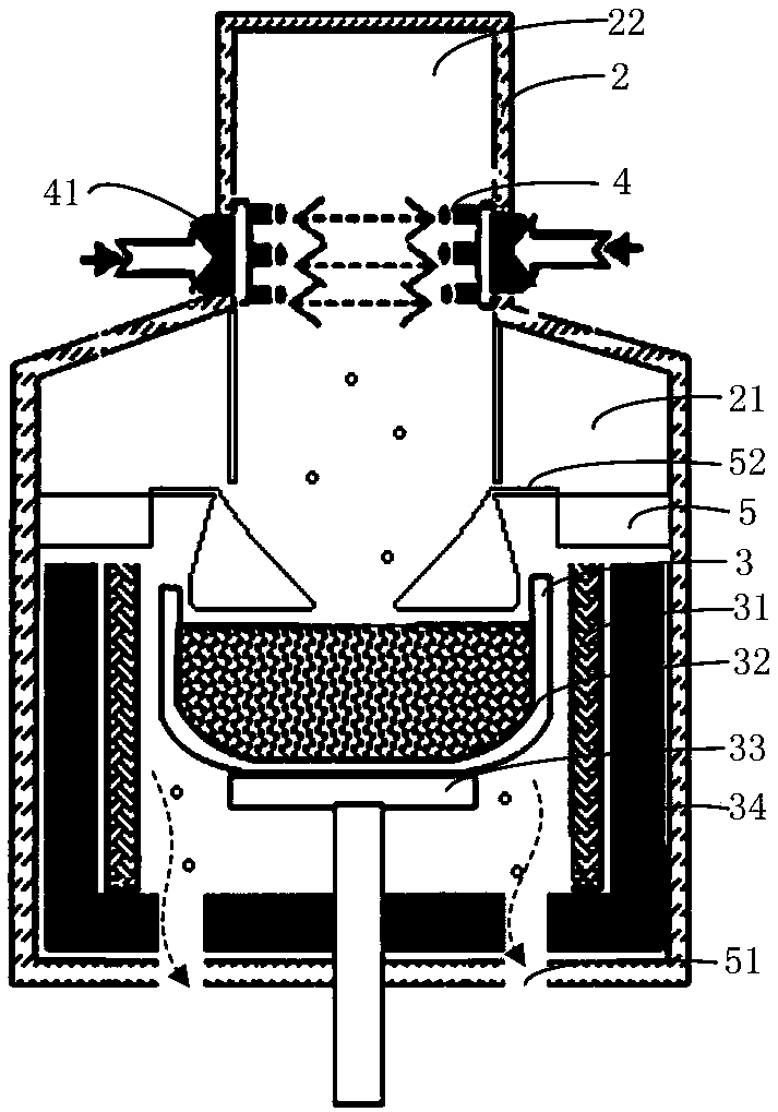 Single crystal pulling device, preparation method of single crystal silicon and single crystal silicon