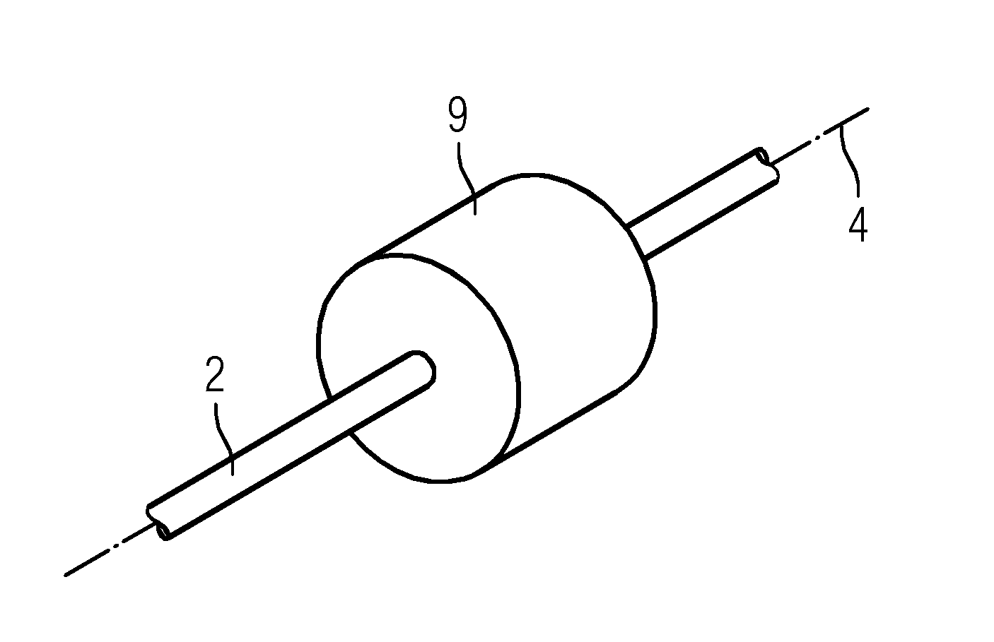 Conductor Arrangement with a Dielectric Standing Wave Trap