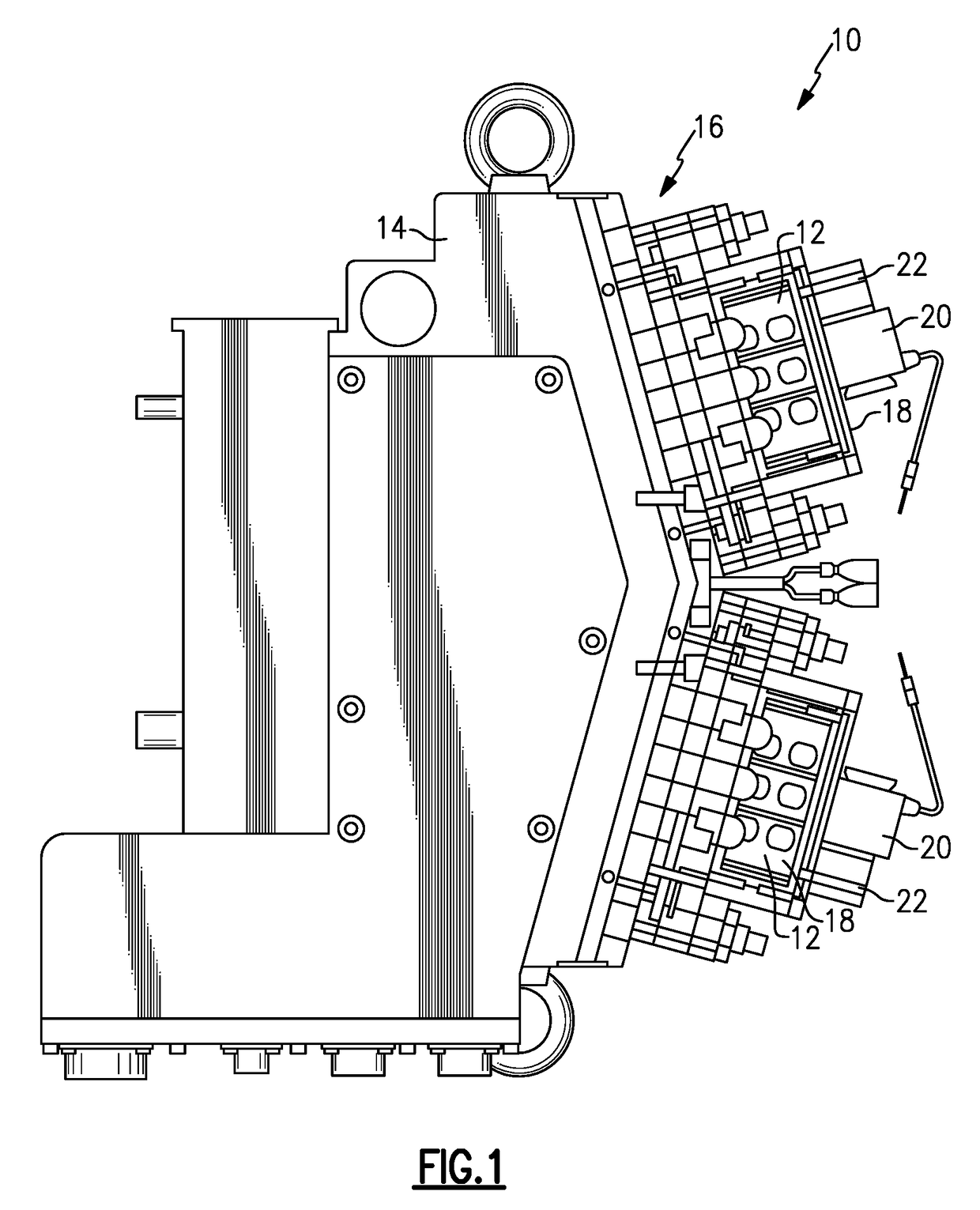 Flow control mounting assembly for a valve