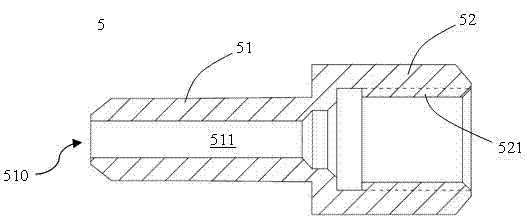 Torch component of plastic rolling machine