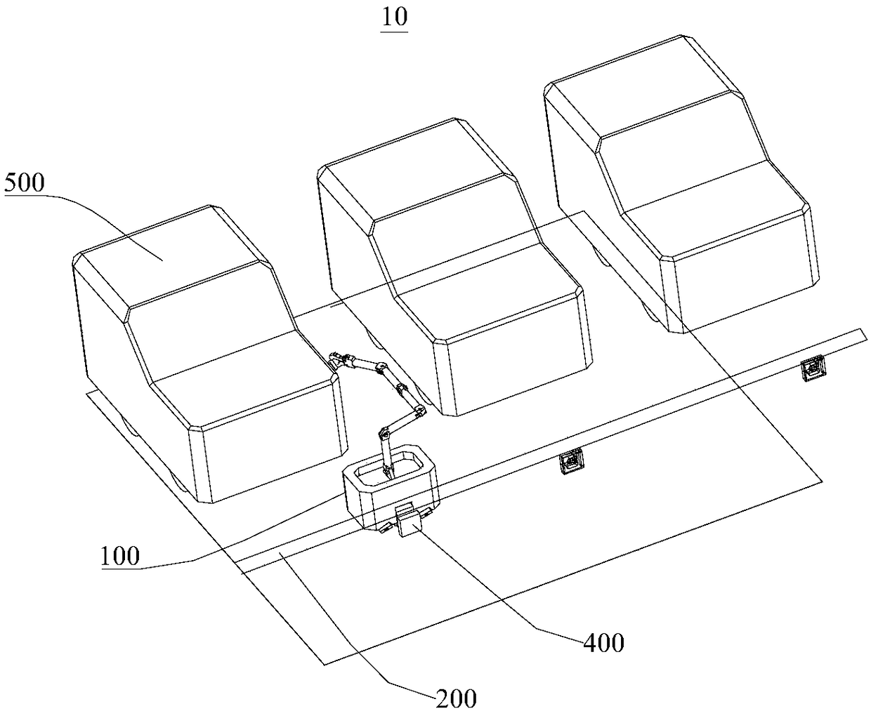 Mobile charging pile positioning method, mobile charging pile and intelligent charging system