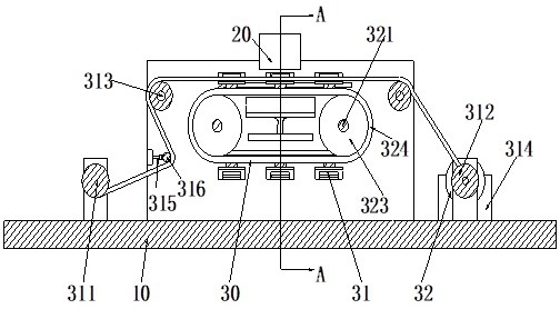 A high-efficiency ink printing machine