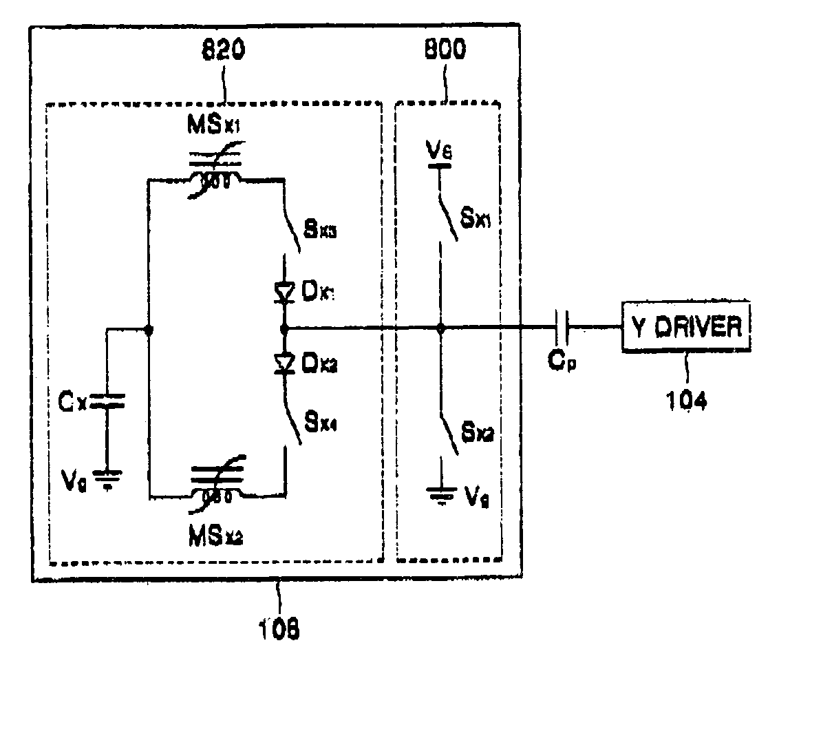 Apparatus for deriving a plasma display panel