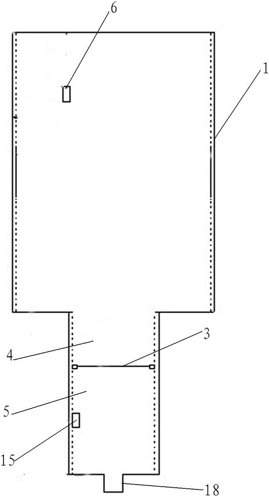 Observation device for microscopic flow field in particle pore in liquidation and observation method thereof