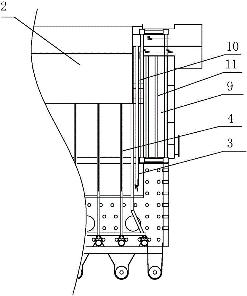 Self-circulating type garbage disposal equipment