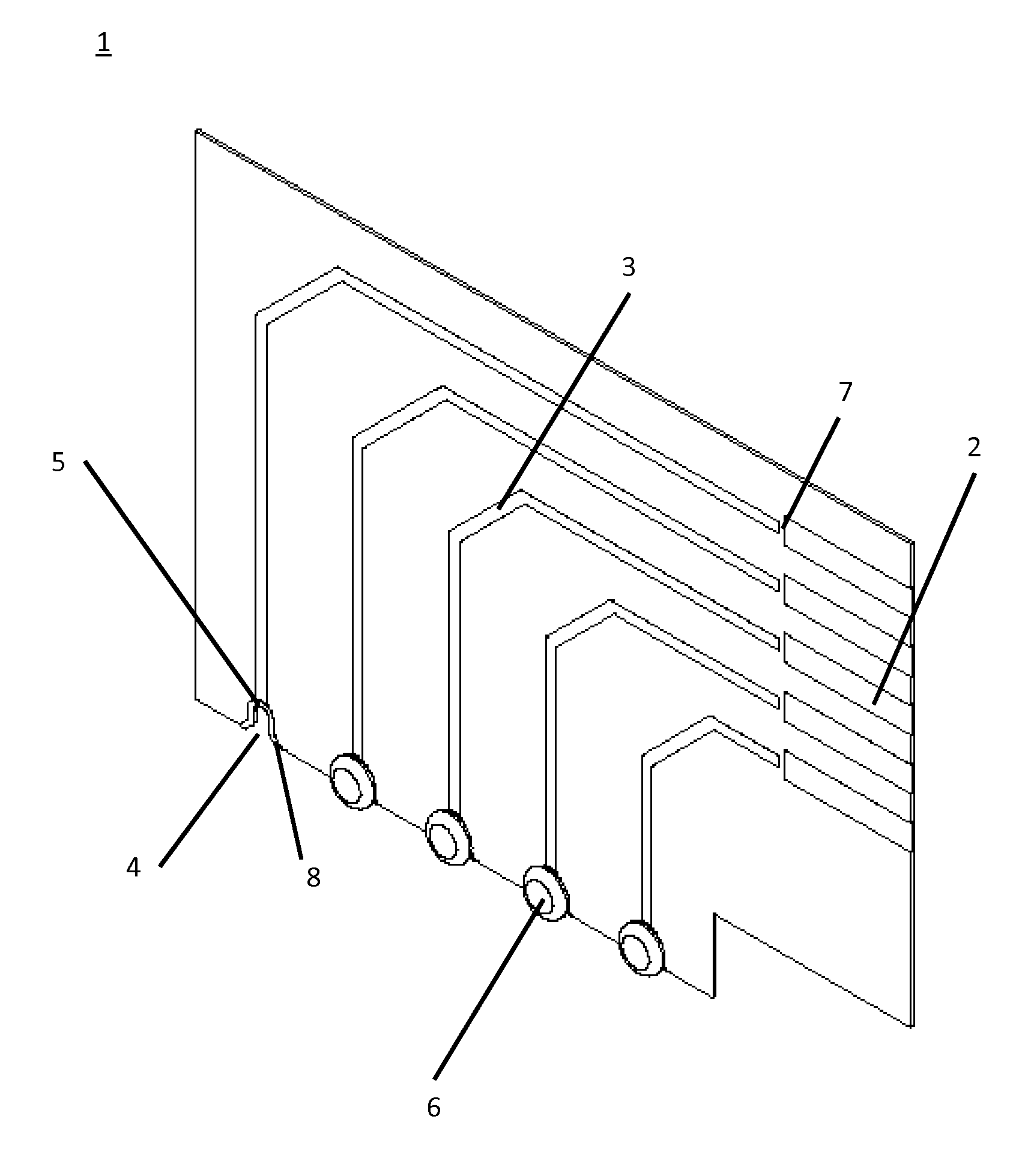 Crimped solder on a flexible circuit board