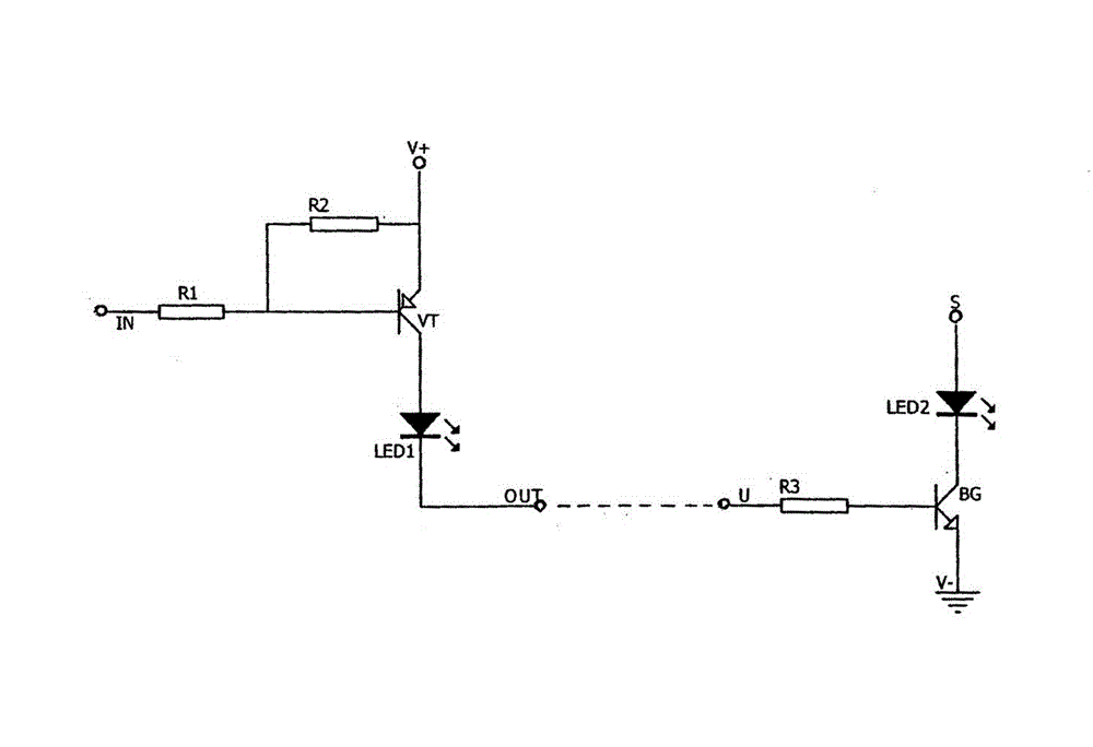 Broken warp display control device of warp stopping frame