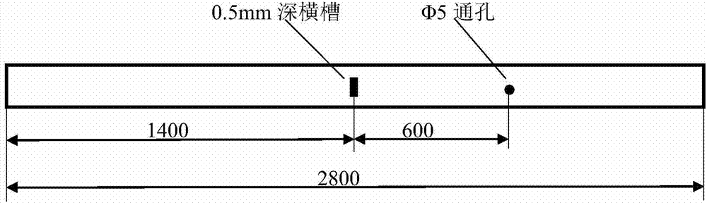 Detection sensor based on magnetostriction guide waves, detection system and application