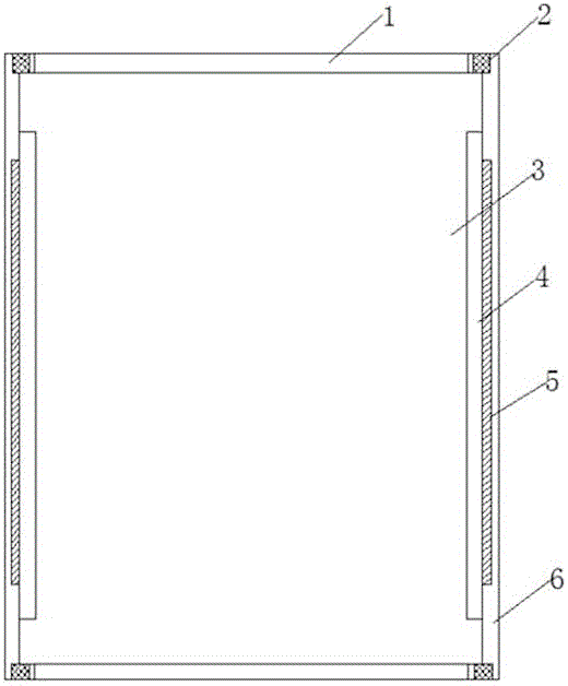 Sliding computer door of computer case