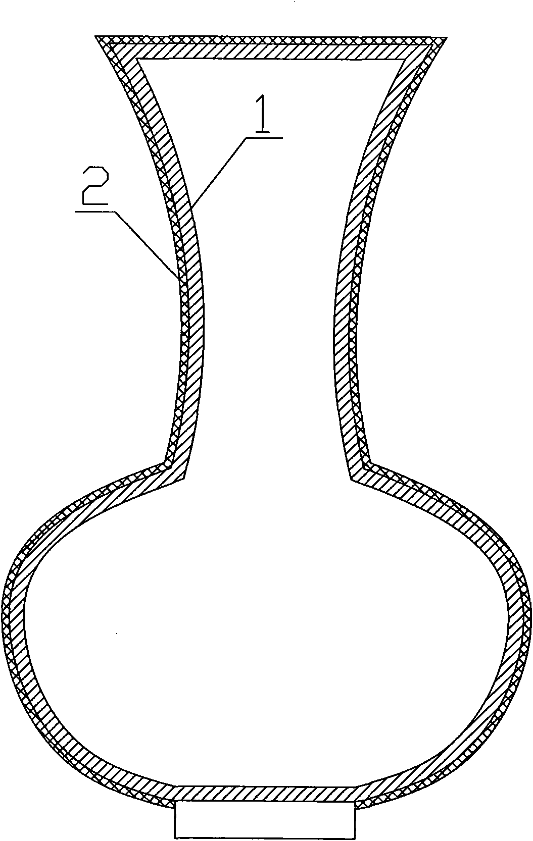 Method for producing photocatalysis ceramics with adjustable surface gloss