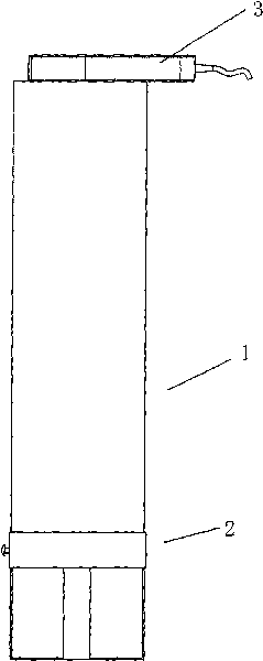 Method for testing optical attenuation of LED light source