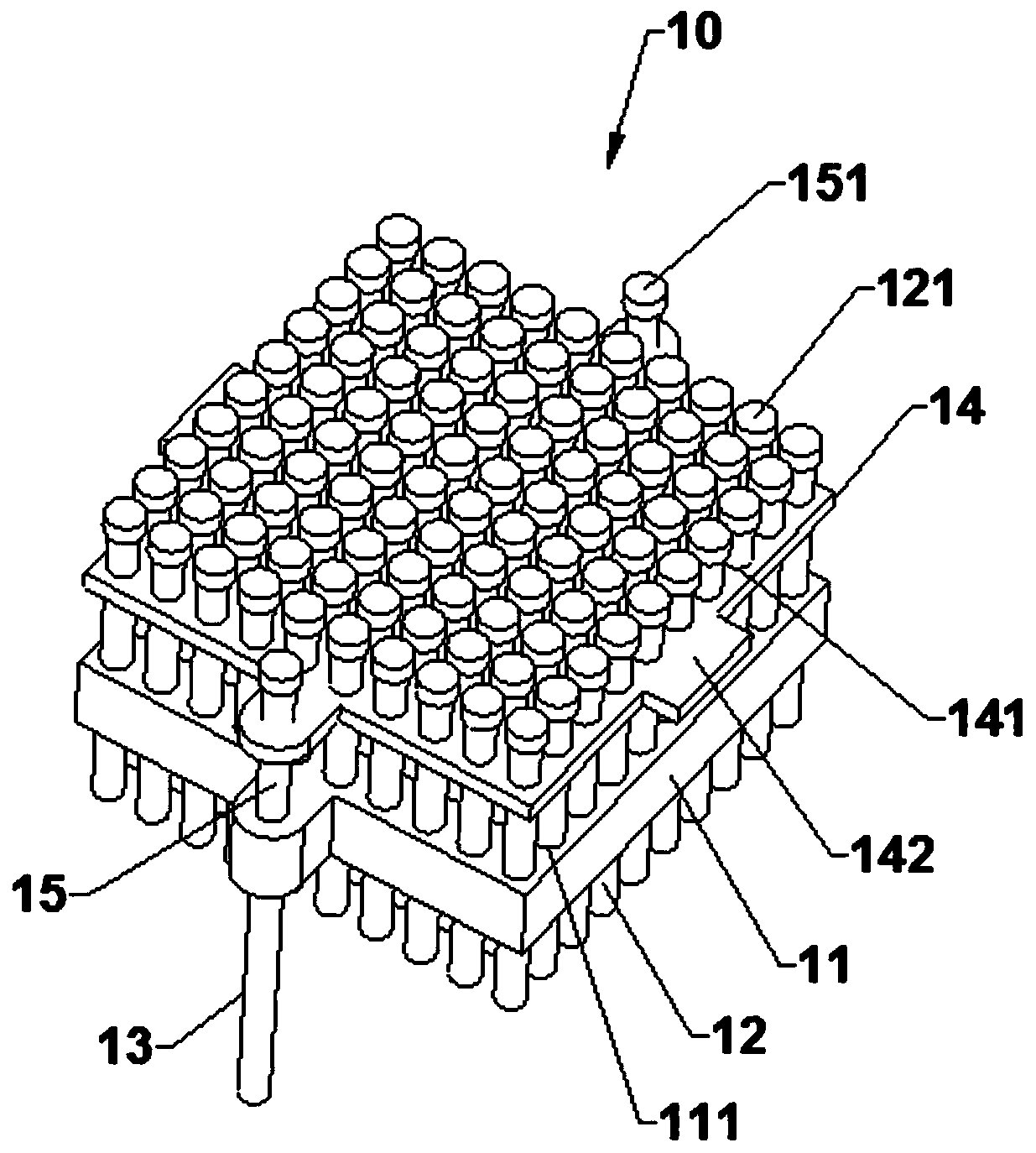 Tissue forming device for burn special makeup